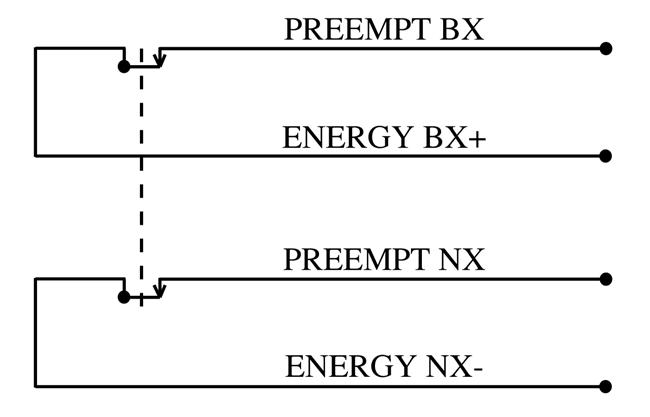 Figure 4–4. Double Break Circuit with Supervision