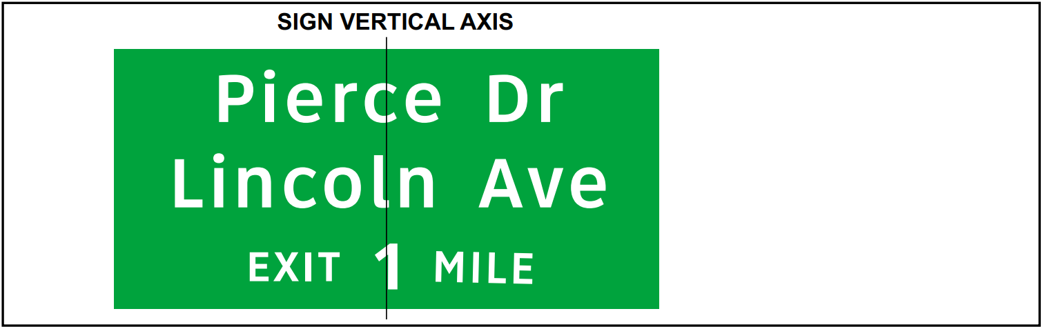 Word message placement on an Advance Guidesign. (click in image to see full-size image)