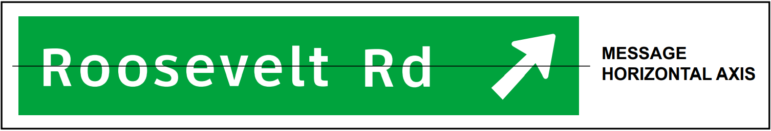 Arrow placement with word message on thesame line of copy. (click in image to see full-size image)