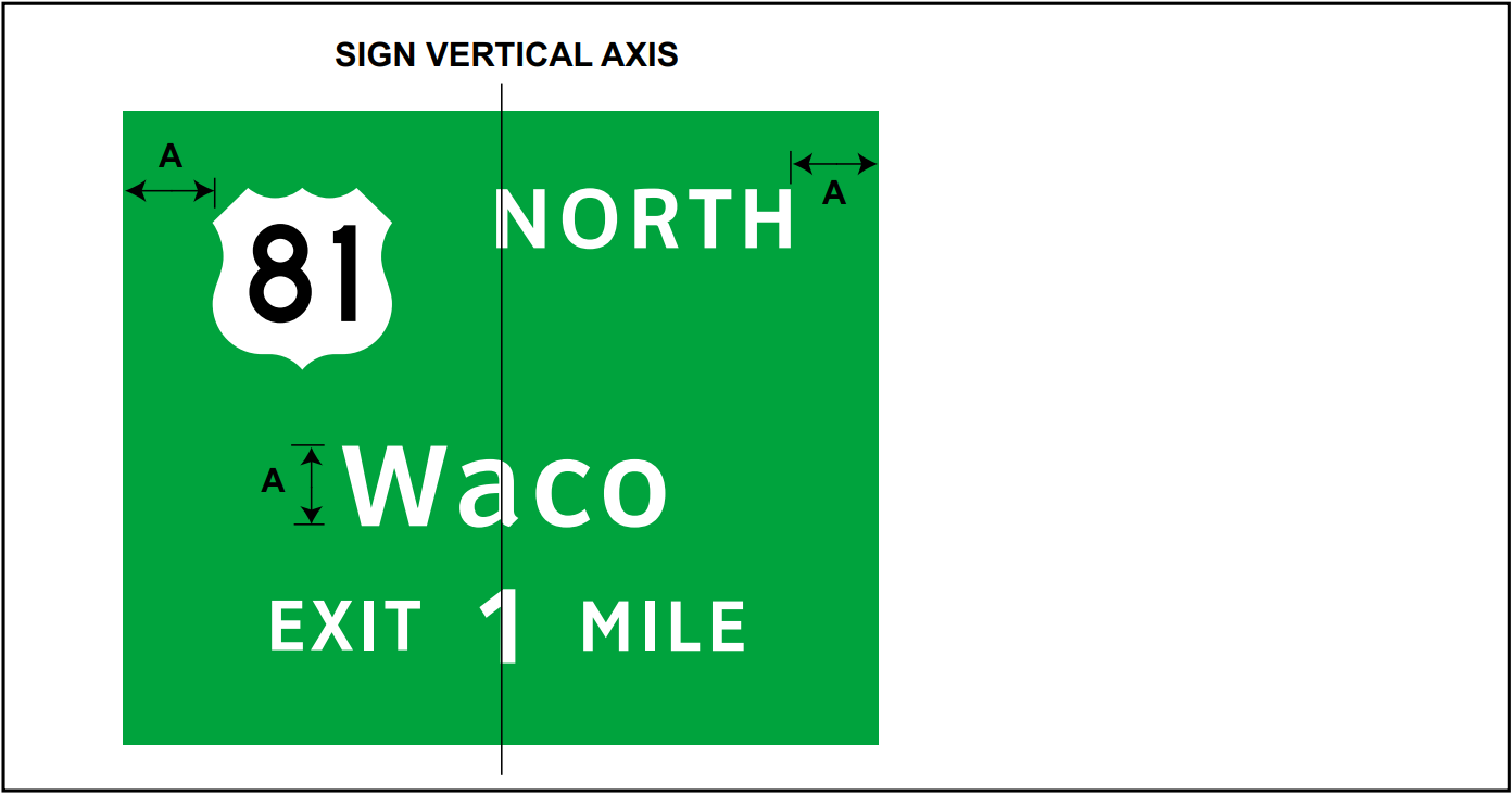 Lateral spacing to the vertical borders. (click in image to see full-size image)