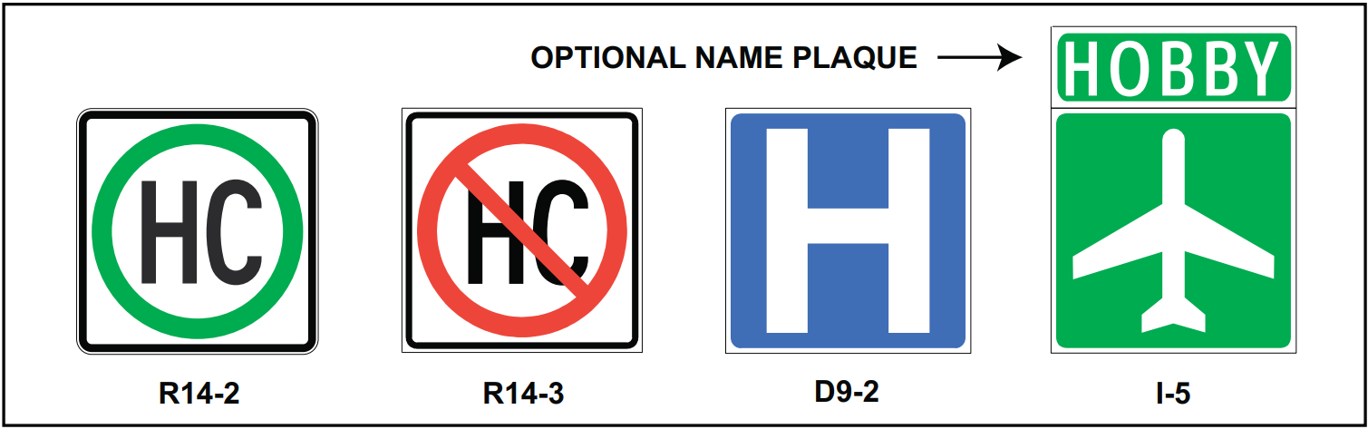 Guide Sign Routing plaques. (click in image to see full-size image)
