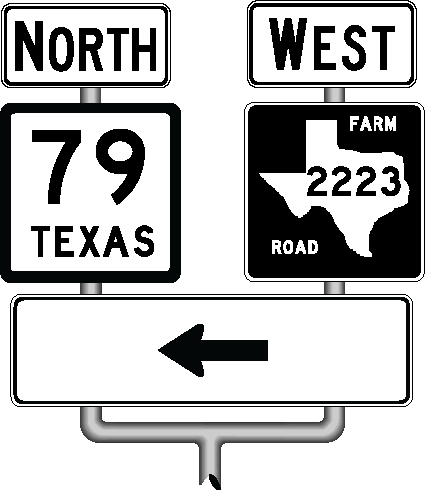 Extra Wide Directional Arrow (click in image to see full-size image)