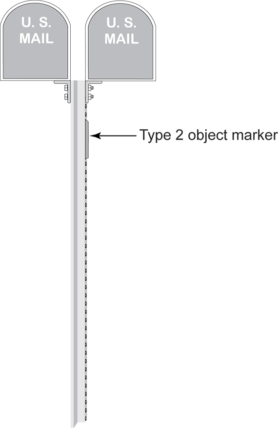 Installation of a Double Mailbox on a WingChannel Support (click in image to see full-size image)