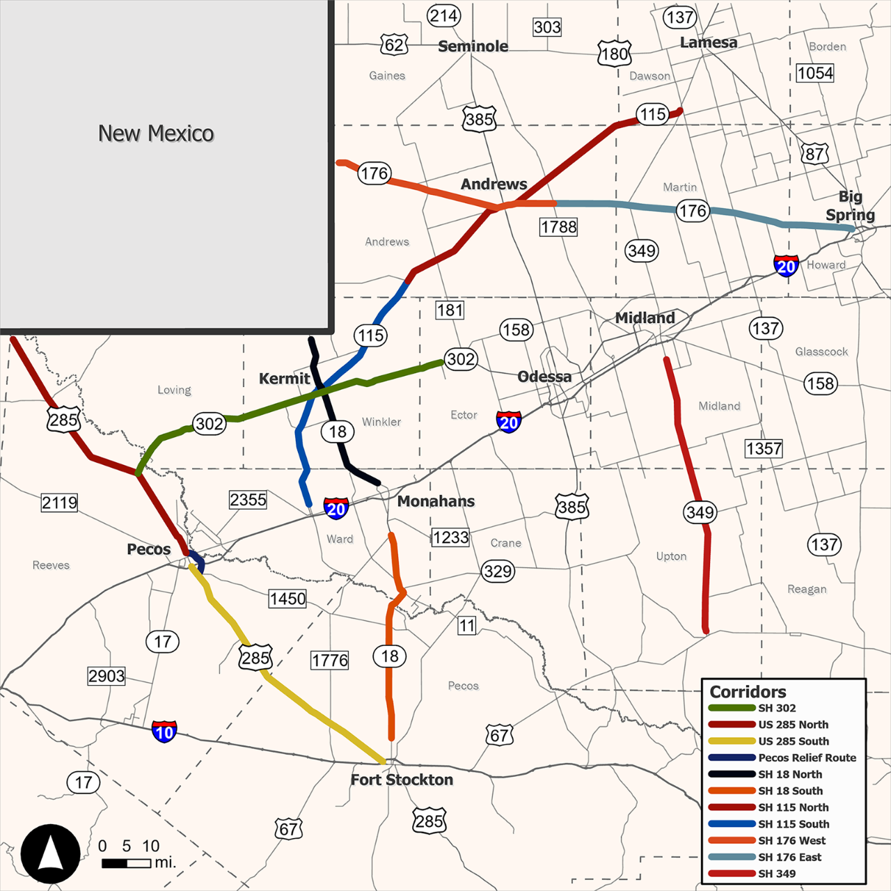 Permian Promise map