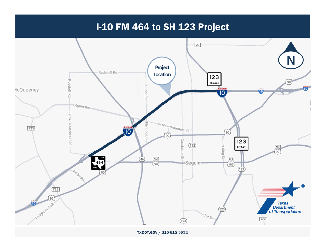 I-10 Guadalupe widening project