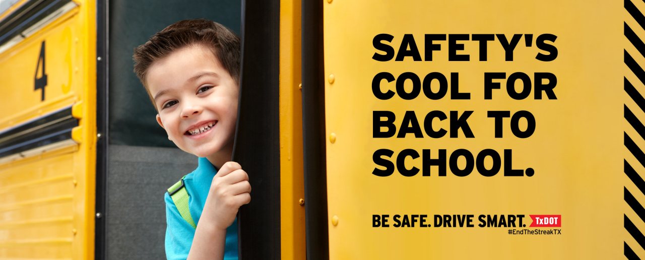 Safety's cool for back to school