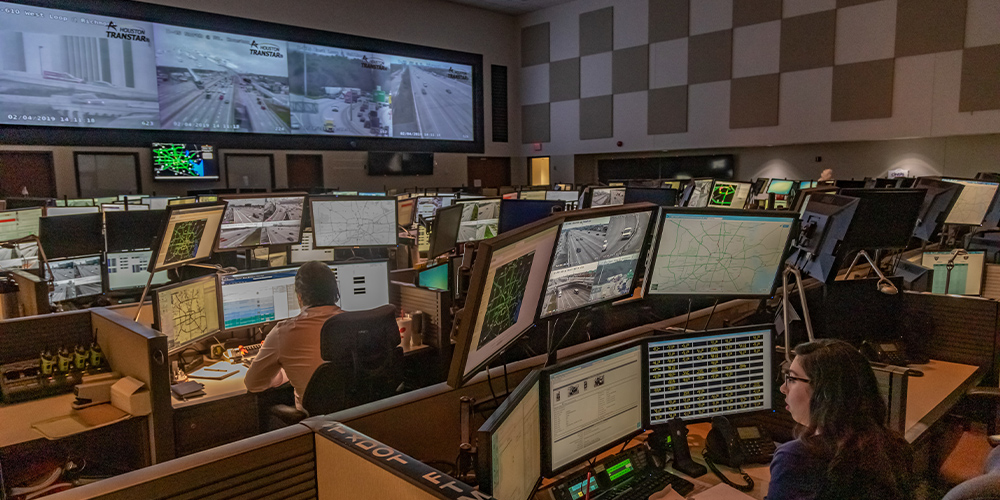 Houston TranStar control room